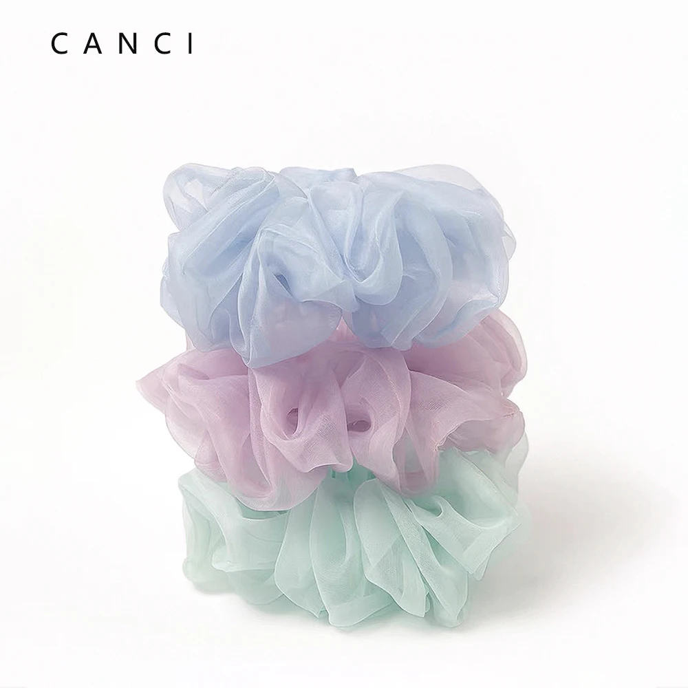 Newes Silk Organza Fabric Large Scrunchies Hair Tie Band Light Soft Elastic Transparent Retro Hair Bands For Women Accessories
Newes Silk Organza Fabric Large Scrunchies Hair Tie Band Light Soft Elastic Transparent Retro Hair Bands For Women Accessories