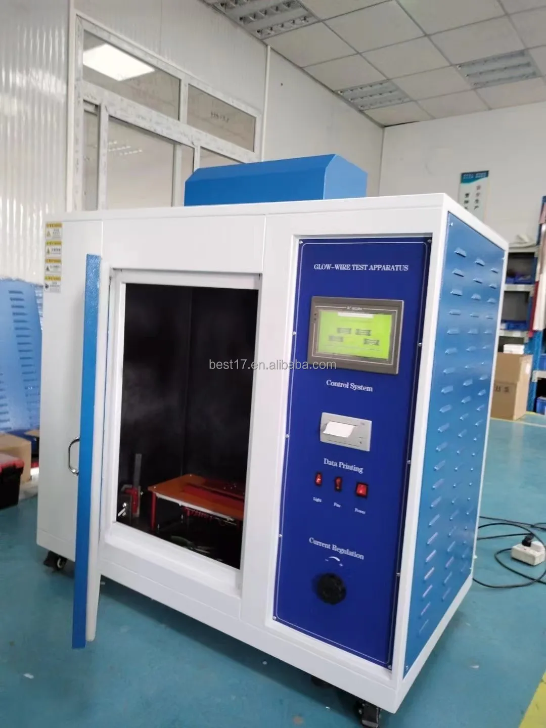 Automatic Glow Wire Test Apparatus IEC Standard Electrical Appliances Power Cable Fire Hazard Resistance Testing Machine
Automatic Glow Wire Test Apparatus IEC Standard Electrical Appliances Power Cable Fire Hazard Resistance Testing Machine