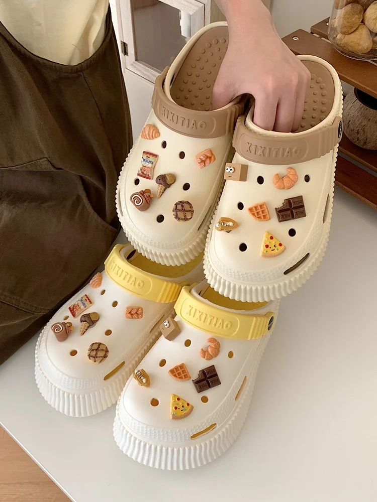 Women's EVA Hole Sandals Garden Shoes 2023 Summer Beach Sandal Home Slippers Outdoor Anti Slip Beach Slippers Hole Shoes
Women's EVA Hole Sandals Garden Shoes 2023 Summer Beach Sandal Home Slippers Outdoor Anti Slip Beach Slippers Hole Shoes