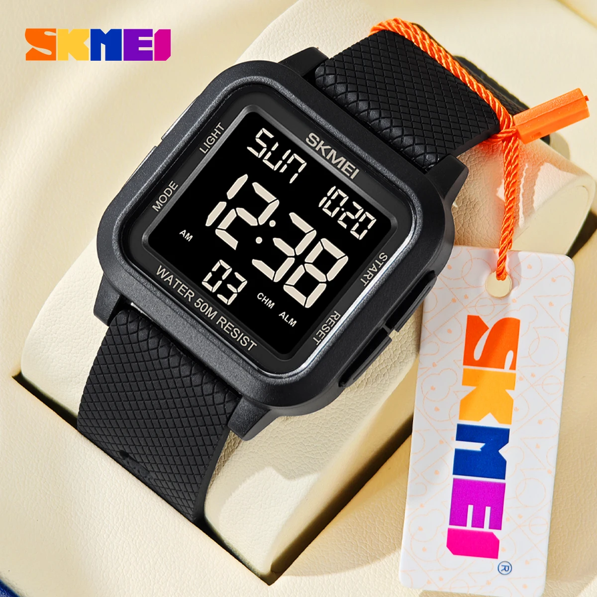 SKMEI мужские военные электронные часы с обратным отсчетом, спортивные часы для мужчин и женщин, секундомер, водонепроницаемые цифровые наручные часы с датой недели
SKMEI мужские военные электронные часы с обратным отсчетом, спортивные часы для мужчин и женщин, секундомер, водонепроницаемые цифровые наручные часы с датой недели