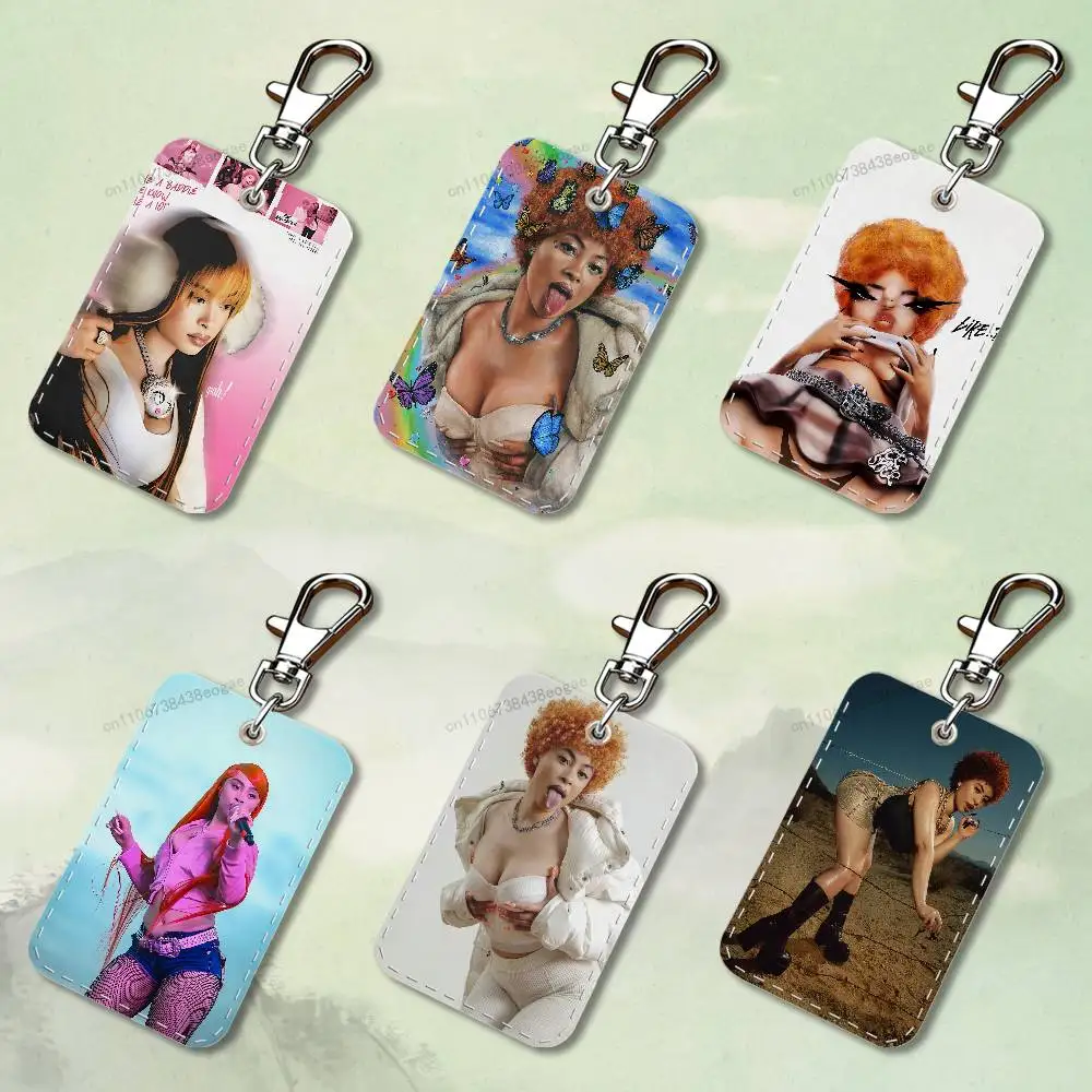 Rapper I-Ice S-Spice Cute Rectangle Card Case Keychain Access Card Bag Key Tag Ring Leather Card Holder Key Ring Access
Rapper I-Ice S-Spice Cute Rectangle Card Case Keychain Access Card Bag Key Tag Ring Leather Card Holder Key Ring Access