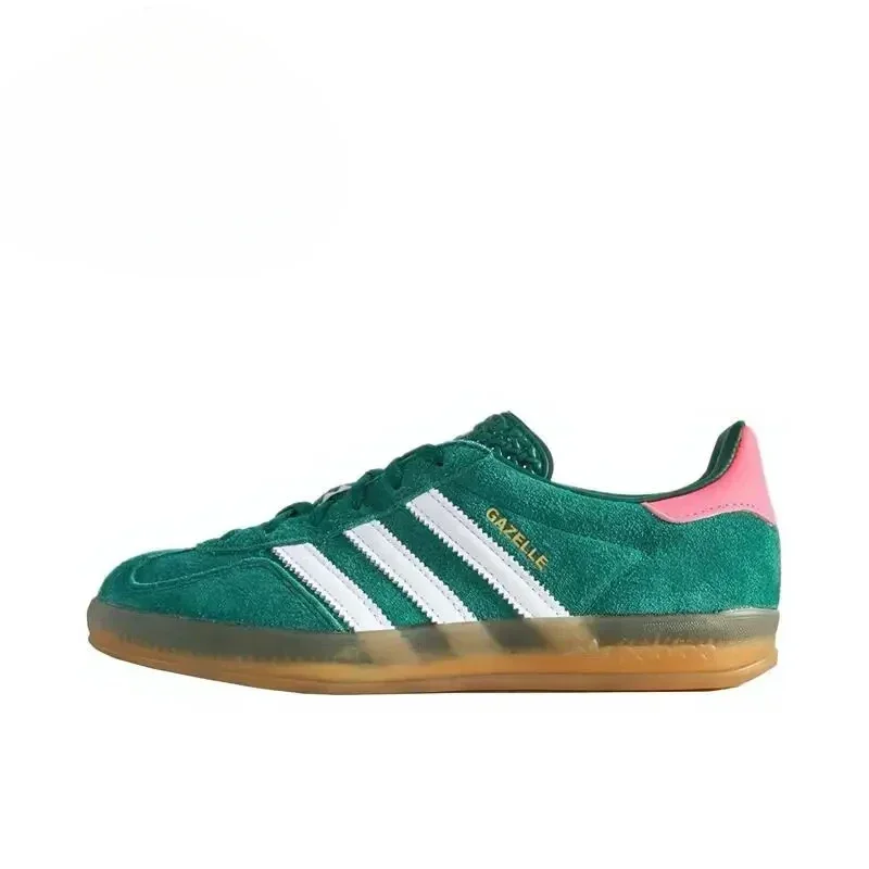 Adidas Originals Gazelle Indoor Green Retro Comfortable Men Women Skateboard Shoes Non-slip Wear-Resistant Sneakers
Adidas Originals Gazelle Indoor Green Retro Comfortable Men Women Skateboard Shoes Non-slip Wear-Resistant Sneakers