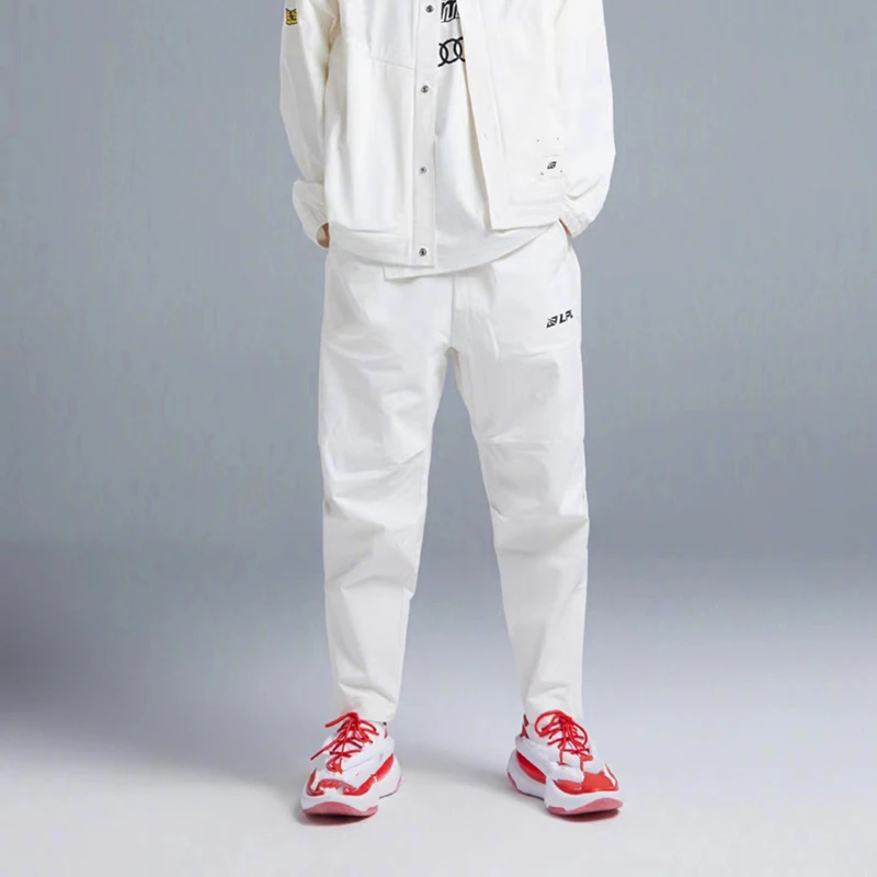 Spring 2023 LPL White Workwear Pants They Casual WBG T Pants IG Pure Cotton Nine-Piece Youthful Straight-Cut Trousers
Spring 2023 LPL White Workwear Pants They Casual WBG T Pants IG Pure Cotton Nine-Piece Youthful Straight-Cut Trousers
