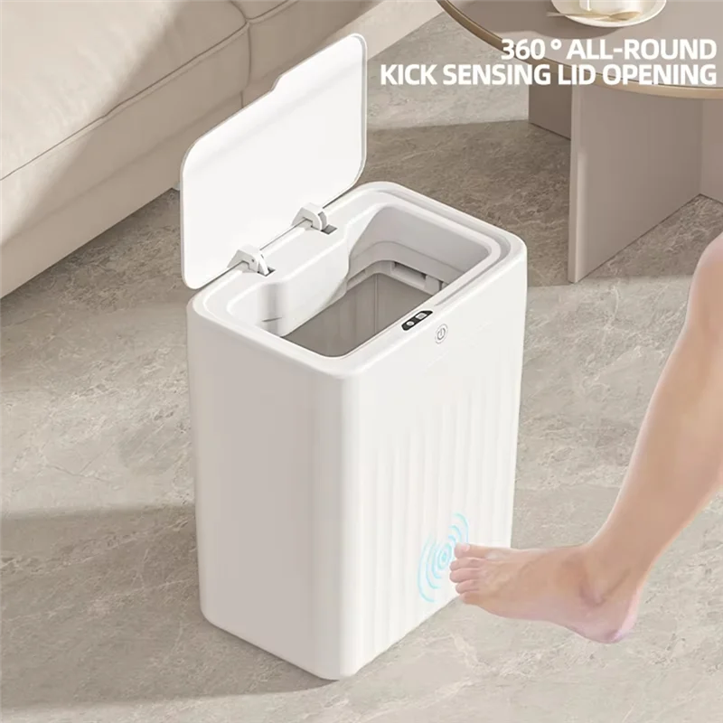 AB66-10L Интеллектуальный индукционный мусорный бак для кухонного хранения, умное ведро для ванной комнаты, кухонный мусорный бак
AB66-10L Интеллектуальный индукционный мусорный бак для кухонного хранения, умное ведро для ванной комнаты, кухонный мусорный бак
