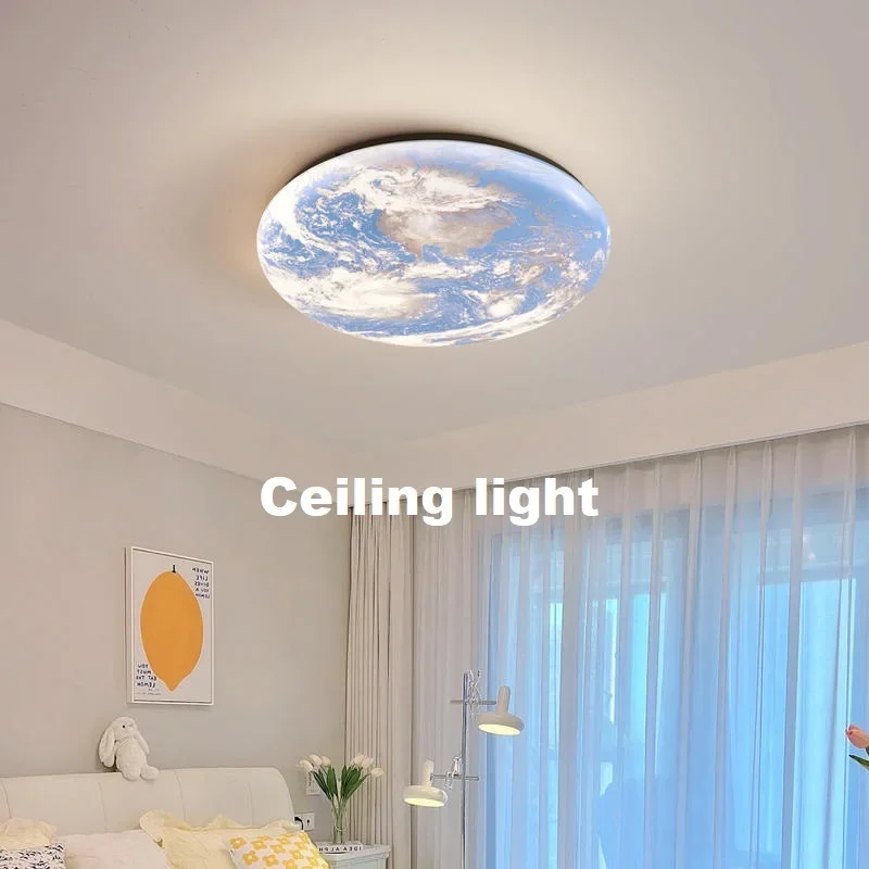 Full spectrum Earth Bedroom Ceiling light Moon corridor balcony corridor light Creative children's room lamp ceiling light gift
Full spectrum Earth Bedroom Ceiling light Moon corridor balcony corridor light Creative children's room lamp ceiling light gift