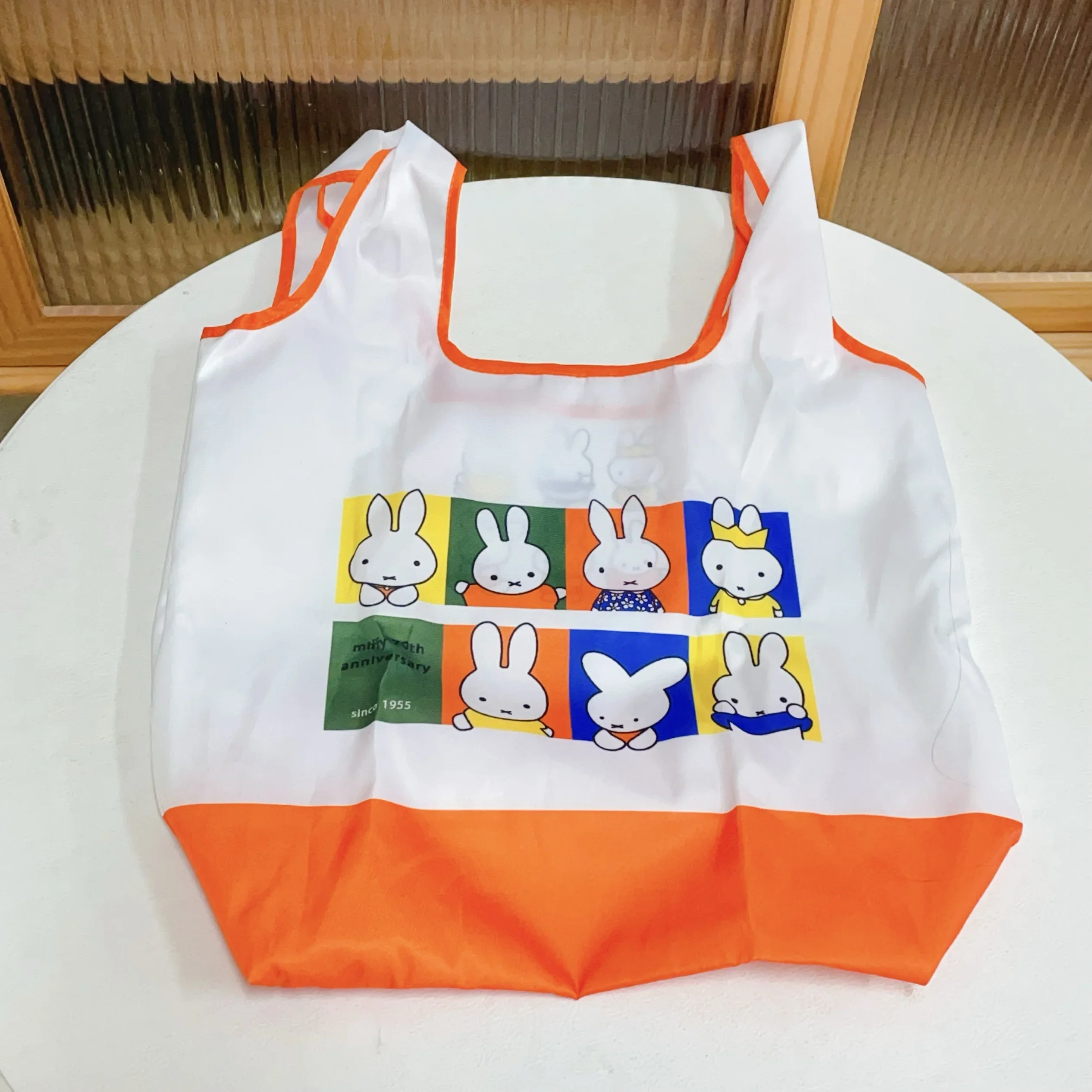 Kawaii Miffy Cartoon Printed Shopping Bag Cute Large Capacity Foldable Portable Storage Bag Girl Birthday Christmas Gift
Kawaii Miffy Cartoon Printed Shopping Bag Cute Large Capacity Foldable Portable Storage Bag Girl Birthday Christmas Gift