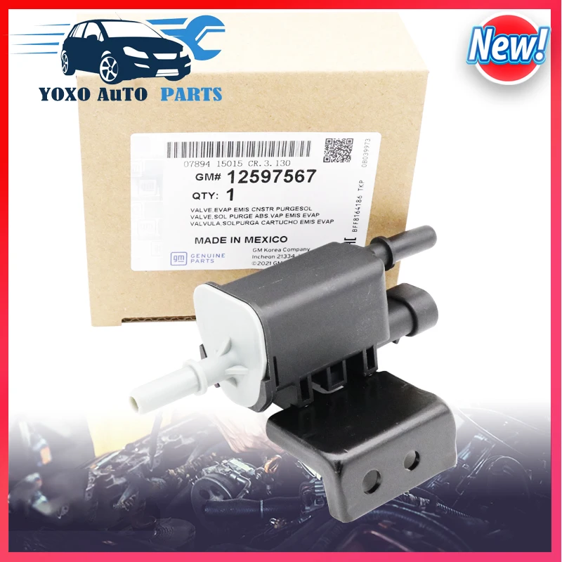 12597567 Carbon Canister Solenoid Valve For gmc Chevrolet Malib Buick GL8S New Regal New Lacrosse 2.4L Saab 2009-2016 12606684
12597567 Carbon Canister Solenoid Valve For gmc Chevrolet Malib Buick GL8S New Regal New Lacrosse 2.4L Saab 2009-2016 12606684