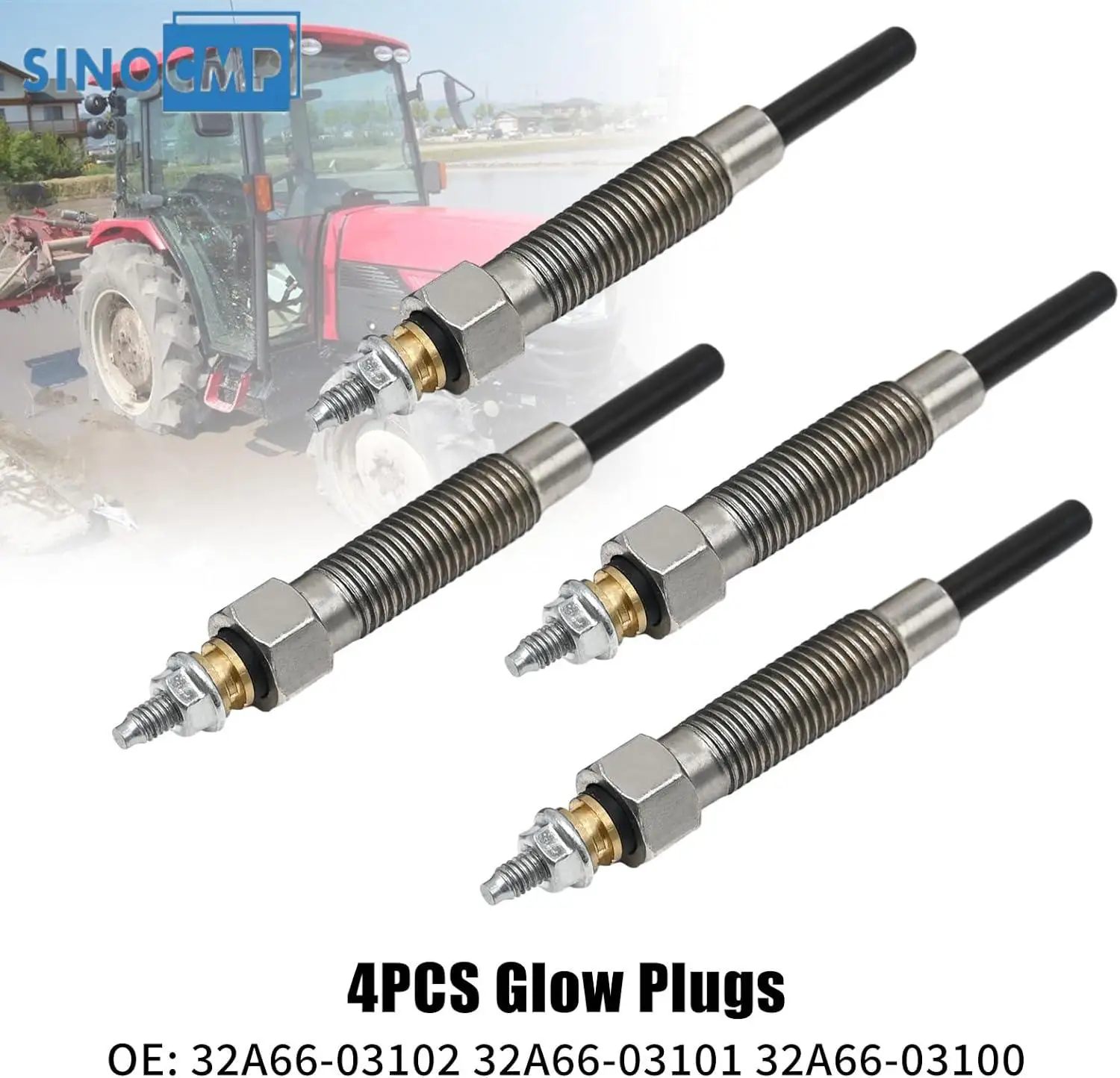 4x свеча накаливания 32A66-03102 для Mitsubishi S4L S4L2 S4Q-2 S4S S4Q2 K4N K4A K4B K4C, аксессуары для экскаваторов двигателя, запасные части
4x свеча накаливания 32A66-03102 для Mitsubishi S4L S4L2 S4Q-2 S4S S4Q2 K4N K4A K4B K4C, аксессуары для экскаваторов двигателя, запасные части