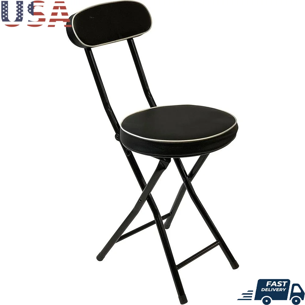 Cushioned Padded Folding Stool Lightweight Compact Metal Frame Comfortable Game Time Seating Camping Picnic Travel Outdoor Use
Cushioned Padded Folding Stool Lightweight Compact Metal Frame Comfortable Game Time Seating Camping Picnic Travel Outdoor Use