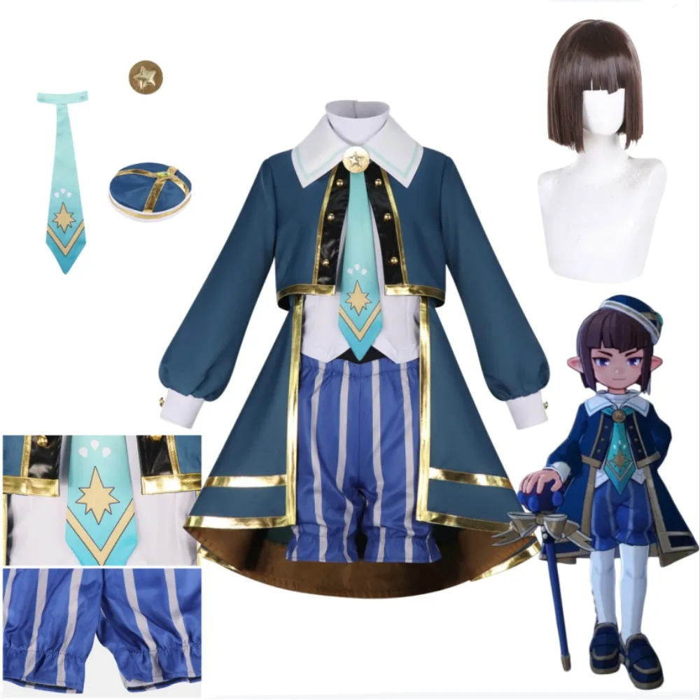 Roco Kingdom Louis Cosplay Full Set with Wig and Accessories Adult Unisex Game Halloween Comic Con Stage Performance Outfit
Roco Kingdom Louis Cosplay Full Set with Wig and Accessories Adult Unisex Game Halloween Comic Con Stage Performance Outfit