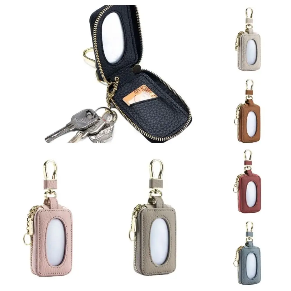 Protection Cover Universal Car Key Bag Multifunctional with Zipper Keychain Holder Large Capacity Genuine Leather Key Case Women
Protection Cover Universal Car Key Bag Multifunctional with Zipper Keychain Holder Large Capacity Genuine Leather Key Case Women