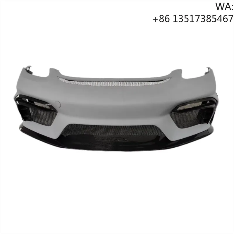 Upgraded RS Style Carbon Fiber Front Bumper Body Kit for Porsche Cayman Boxster 718
Upgraded RS Style Carbon Fiber Front Bumper Body Kit for Porsche Cayman Boxster 718