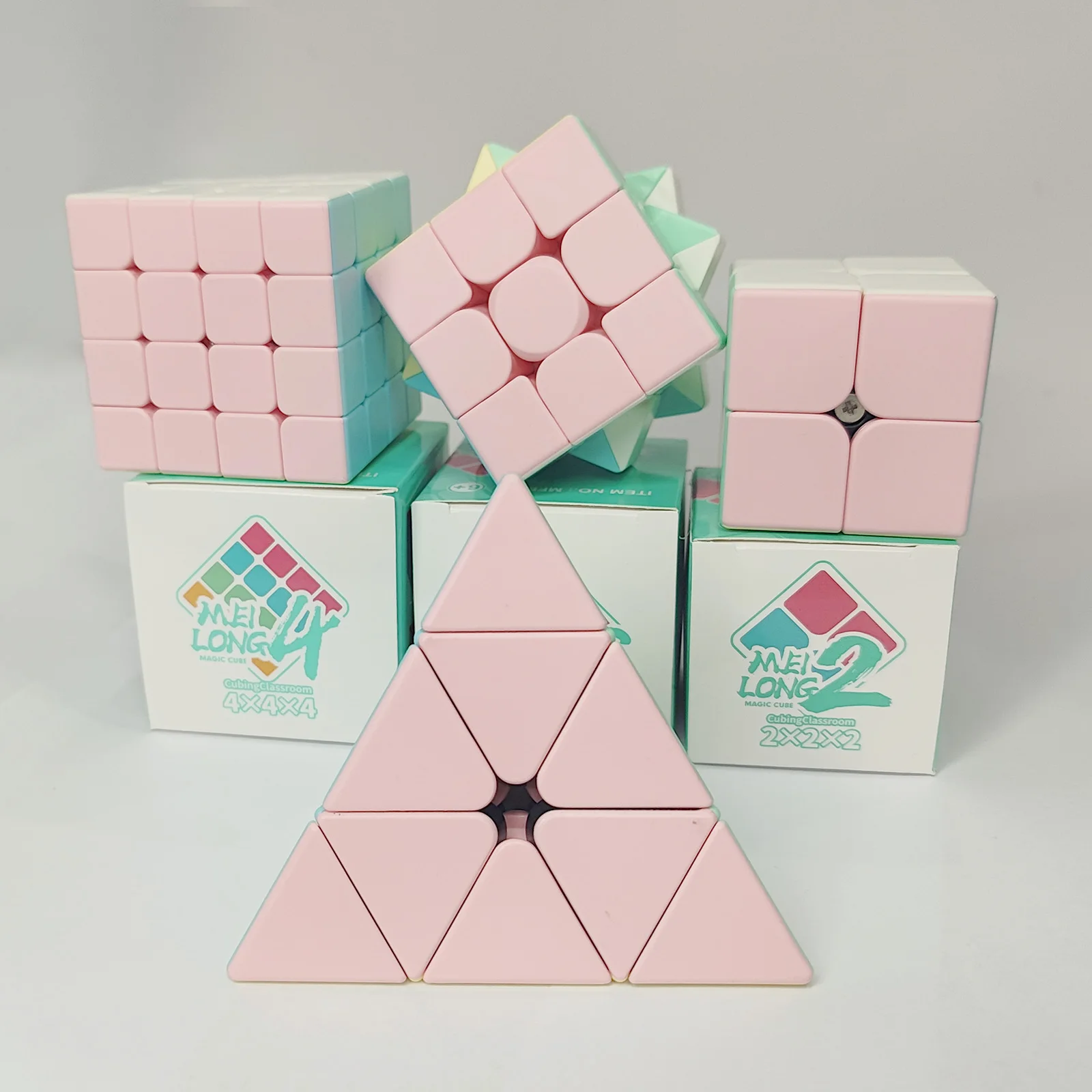 MoYu Marcaron 2x2 3x3 4x4 Пирамида магический куб набор Meilong 3x3 2x2 профессиональный скоростной пазл фиджет детская игрушка подарок для детей
MoYu Marcaron 2x2 3x3 4x4 Пирамида магический куб набор Meilong 3x3 2x2 профессиональный скоростной пазл фиджет детская игрушка подарок для детей