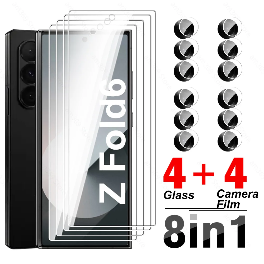 8 в 1 закаленное стекло для защиты экрана для Samsung Galaxy Z Fold6 Fold 6 5G ZFold6 ZFold 6 Fold6 2024 Защитная пленка для объектива камеры
8 в 1 закаленное стекло для защиты экрана для Samsung Galaxy Z Fold6 Fold 6 5G ZFold6 ZFold 6 Fold6 2024 Защитная пленка для объектива камеры
