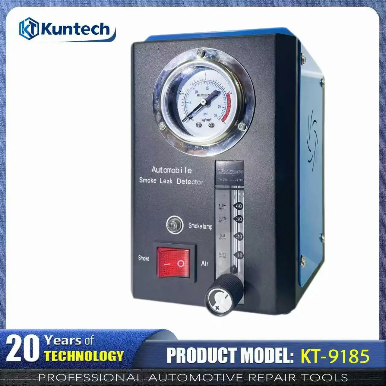 Automotive Smoke Leak Detector, 12V Universal Car Smoke Machine with Pressure Gauge & Flowmeter Professional Diagnostic Tool for Auto Intake Pipe Fuel Line Exhaust System Leak Detection Suitable for All Vehicle Repair Workshop
Automotive Smoke Leak Detector, 12V Universal Car Smoke Machine with Pressure Gauge & Flowmeter Professional Diagnostic Tool for Auto Intake Pipe Fuel Line Exhaust System Leak Detection Suitable for All Vehicle Repair Workshop 