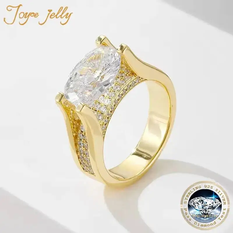 JoyceJelly Sterling Silver 925 Oval 8*12 Ring Moissanite 4.5 Carat Egg Shape High Quality Ring Hot Sale
JoyceJelly Sterling Silver 925 Oval 8*12 Ring Moissanite 4.5 Carat Egg Shape High Quality Ring Hot Sale