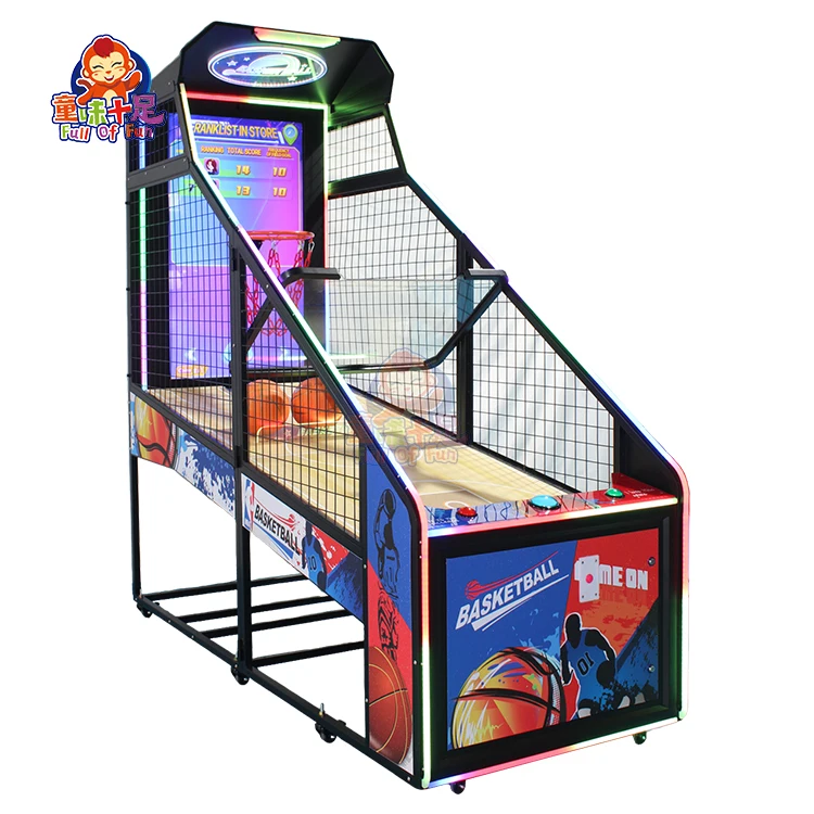 Coin Operated Basketball Arcade Machine Indoor Street Shooting Game for Amusement Center
Coin Operated Basketball Arcade Machine Indoor Street Shooting Game for Amusement Center