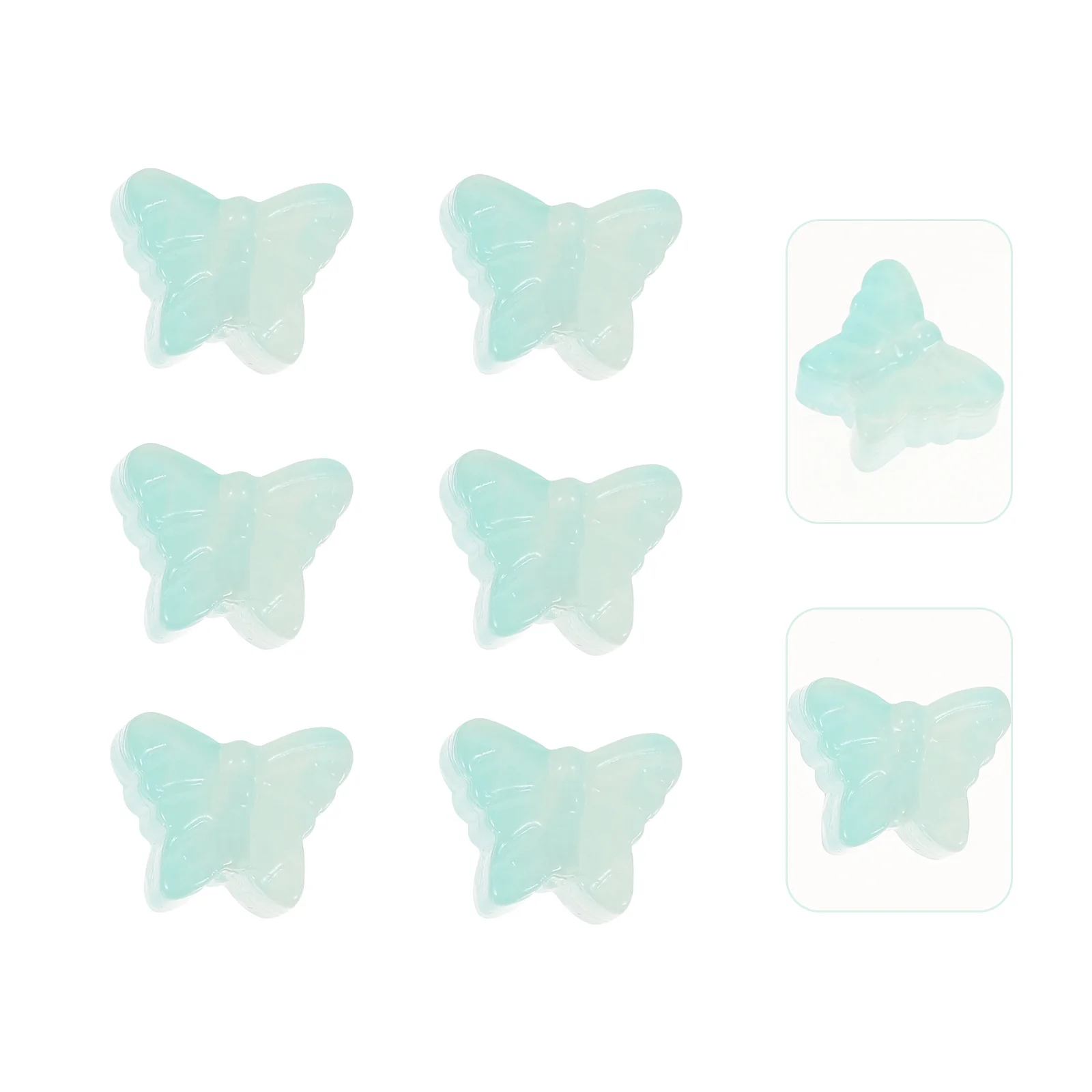 10Pcs Glow in The Dark Crystal Beads Shaped Spacer Charms for Necklace Bracelet Earrings DIY Craft Making Jewelry Findings
10Pcs Glow in The Dark Crystal Beads Shaped Spacer Charms for Necklace Bracelet Earrings DIY Craft Making Jewelry Findings