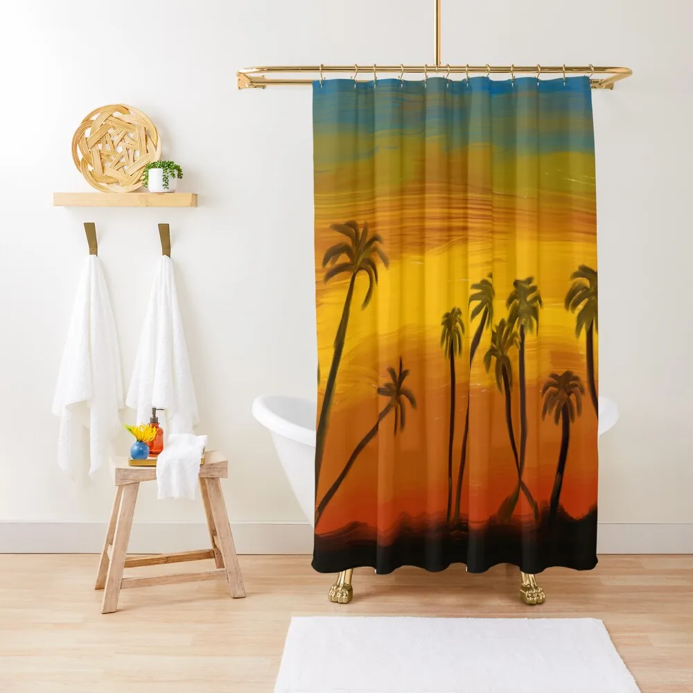 Sunset Palm Trees Shower Curtain Luxury Bathroom Shower Bathroom For Shower Bath Waterproof Fabric Bathroom Curtain
Sunset Palm Trees Shower Curtain Luxury Bathroom Shower Bathroom For Shower Bath Waterproof Fabric Bathroom Curtain