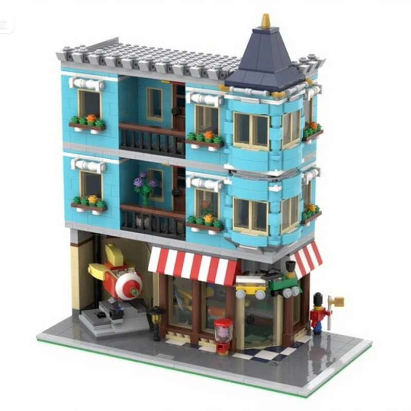 1272Pcs MOC Townhouse Toy Store Modular Modification DIY Model Building Blocks Birthday Toys Gift
1272Pcs MOC Townhouse Toy Store Modular Modification DIY Model Building Blocks Birthday Toys Gift