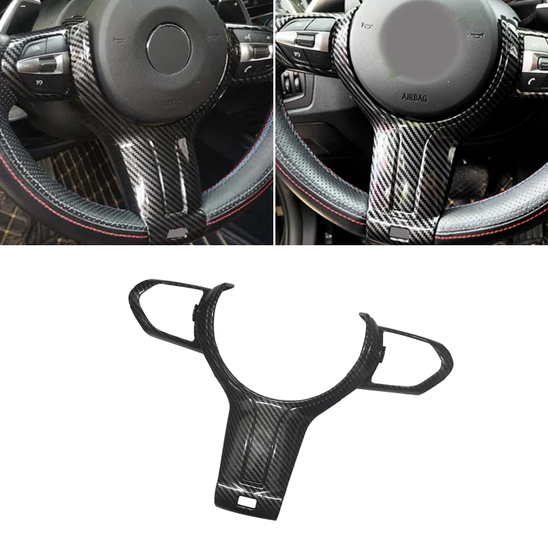 Carbon Texture For BMW F Chassis F06 F10 F11 F12 F15 F16 F20 F21 F22 F23 F30 F32 F34 ABS Car Interior Steering Wheel Cover Trim
Carbon Texture For BMW F Chassis F06 F10 F11 F12 F15 F16 F20 F21 F22 F23 F30 F32 F34 ABS Car Interior Steering Wheel Cover Trim