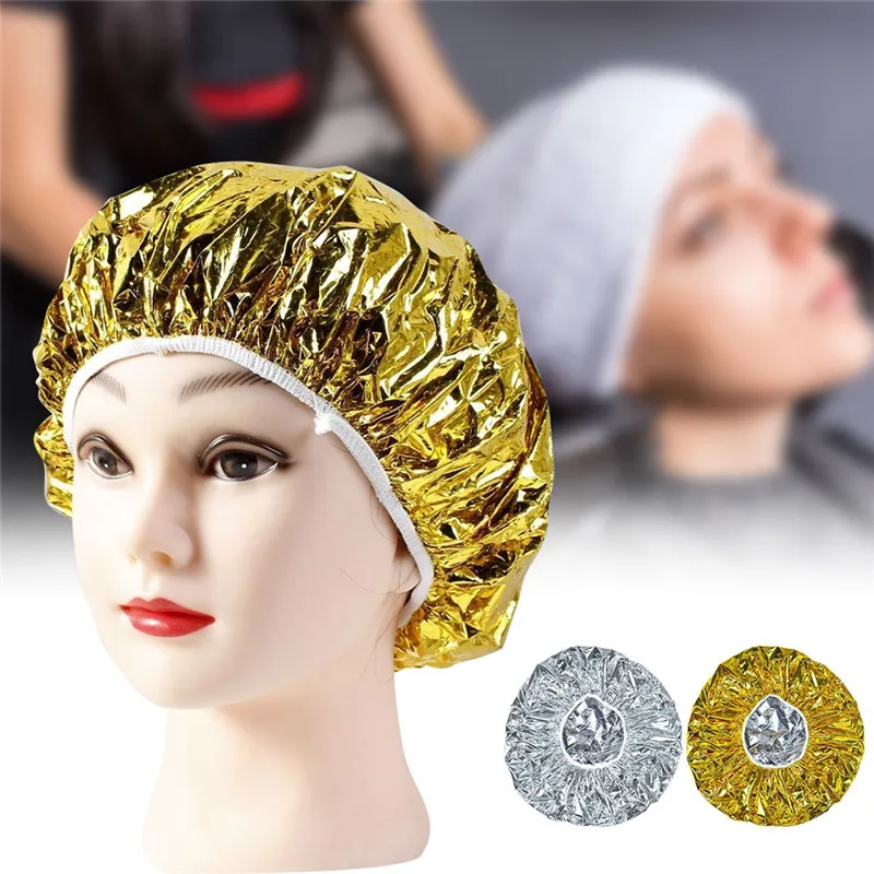 1Pc Gold Silver Aluminum Foil Caps Waterproof Spa Hair Salon Shower Caps Disposable Home Hats Hair Care Protectormakeup
1Pc Gold Silver Aluminum Foil Caps Waterproof Spa Hair Salon Shower Caps Disposable Home Hats Hair Care Protectormakeup