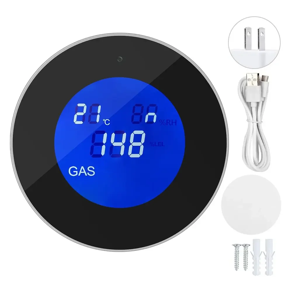Tuya zigbee WiFi multi-gas sensor Home Industrial Natural propane lpg co2 gas sensor Alarm System Smart gas Detector
Tuya zigbee WiFi multi-gas sensor Home Industrial Natural propane lpg co2 gas sensor Alarm System Smart gas Detector