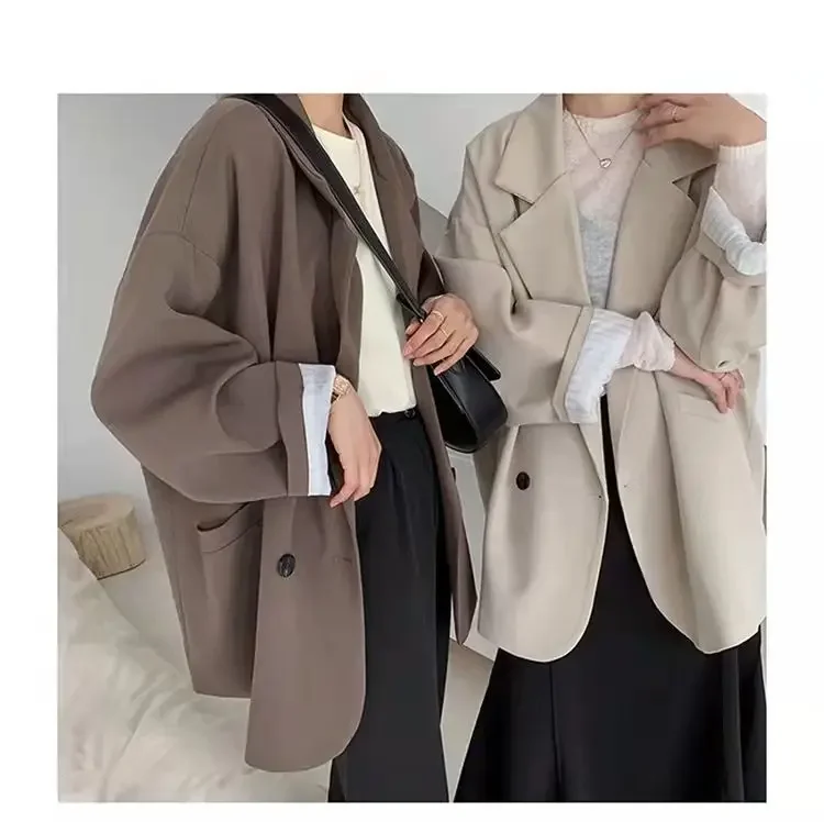 Oversize Blazers Women Long Sleeve Black Suit Streetwear Korean Chic Loose Jacket Spring Autumn Coat
Oversize Blazers Women Long Sleeve Black Suit Streetwear Korean Chic Loose Jacket Spring Autumn Coat