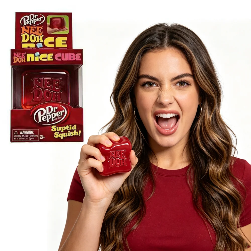 Dr Pepper NeeDoh Cube Squishy Fidget Toy, Blind box Silicone Stress Relief Squeeze Ball Slow Rebound Anxiety Toy for Adults Kids
Dr Pepper NeeDoh Cube Squishy Fidget Toy, Blind box Silicone Stress Relief Squeeze Ball Slow Rebound Anxiety Toy for Adults Kids