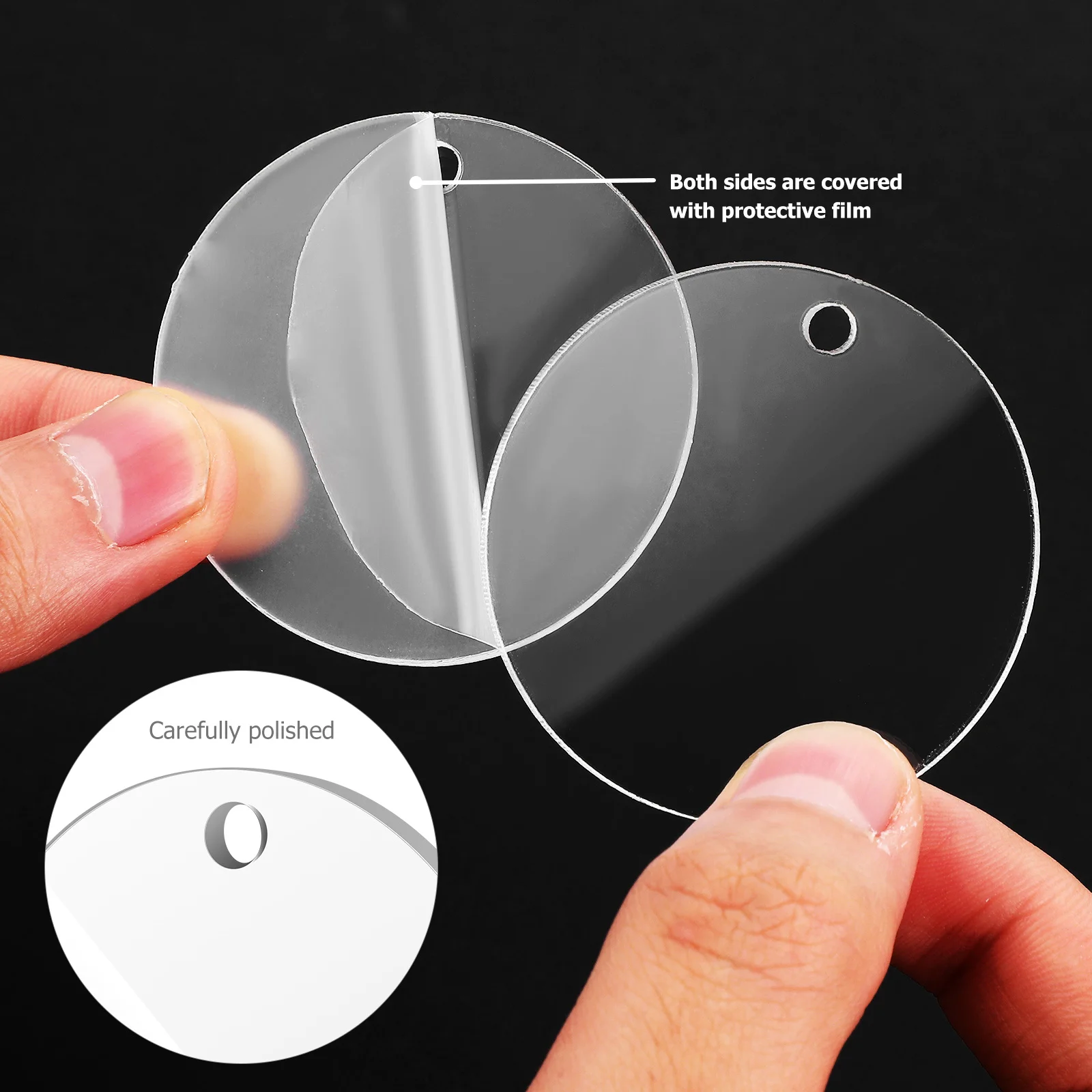 120Pcs Acrylic Keyring DIY Kit Clear Blanks Heart Round Shapes Tassels Jump Rings Craft Accessories Gift for Family Friends
120Pcs Acrylic Keyring DIY Kit Clear Blanks Heart Round Shapes Tassels Jump Rings Craft Accessories Gift for Family Friends