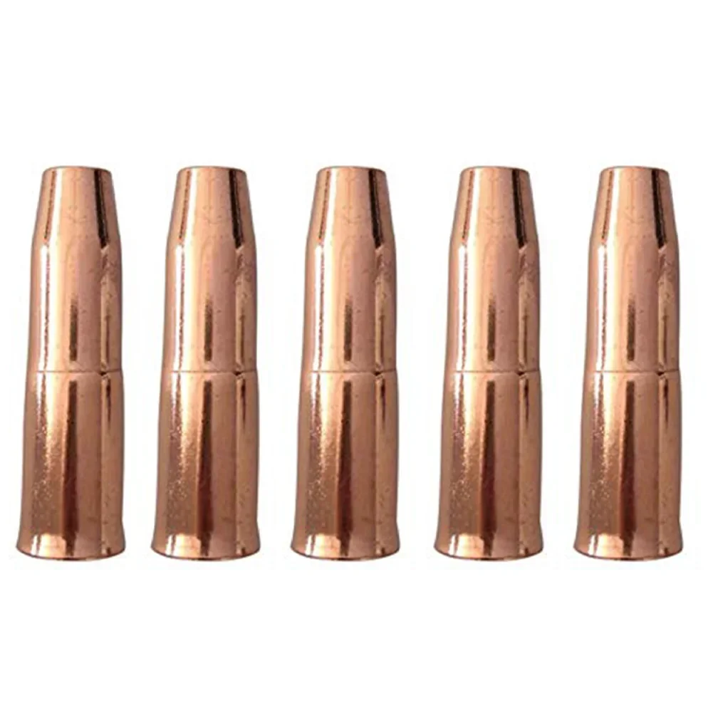 5Pcs Mig Welding Gas Nozzle 24A-50 Soldering Nozzle Copper For Corresponding Welding Equipment Welder Accessories
5Pcs Mig Welding Gas Nozzle 24A-50 Soldering Nozzle Copper For Corresponding Welding Equipment Welder Accessories