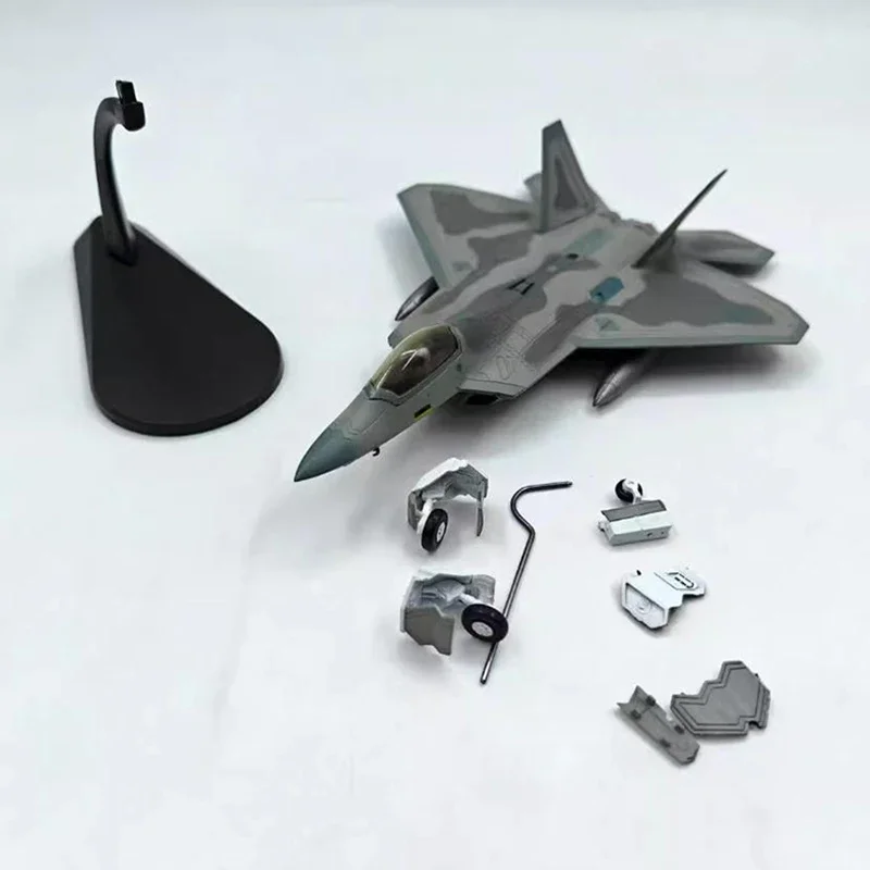 Масштабная модель истребителя F-22 из сплава, 1:100, для взрослых, сувенирная коллекция, статическая демонстрационная модель, игрушка, подарок
Масштабная модель истребителя F-22 из сплава, 1:100, для взрослых, сувенирная коллекция, статическая демонстрационная модель, игрушка, подарок