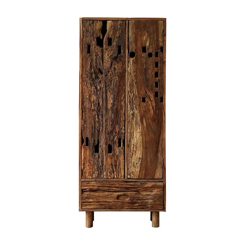 Solid wood shelf tea room storage display cabinet
Solid wood shelf tea room storage display cabinet