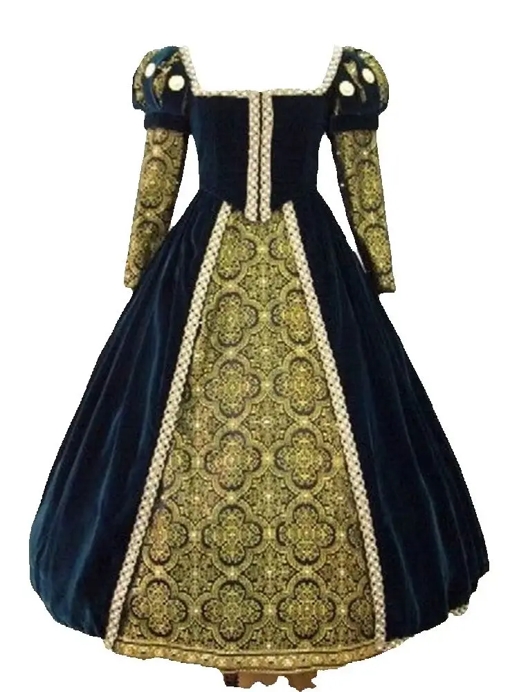 Tudor Elizabeth Queen Anne Boleyn Costume Renaissance Royal Court Masquerade Reenactment Ball Gown
Tudor Elizabeth Queen Anne Boleyn Costume Renaissance Royal Court Masquerade Reenactment Ball Gown