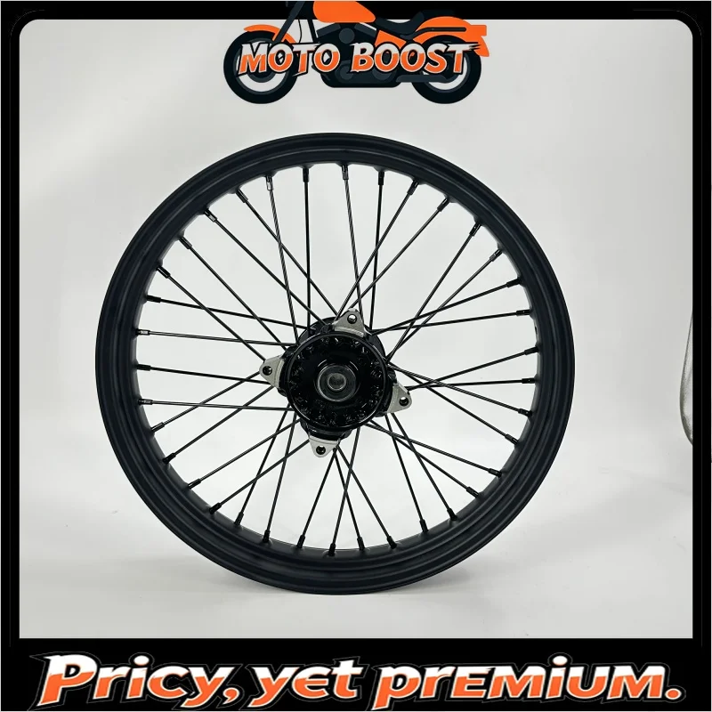 【Premium quality】Motorcycle WHEEL - FRONT - ALL BLACK - BLACK SPOKES For MUTT Motorcycle Original Parts MPT-0130
【Premium quality】Motorcycle WHEEL - FRONT - ALL BLACK - BLACK SPOKES For MUTT Motorcycle Original Parts MPT-0130