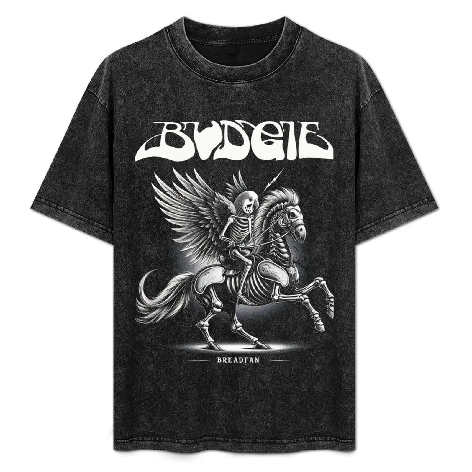 Budgie Band Breadfan T-Shirt Trendy Print Short Sleeve T-Shirt
Budgie Band Breadfan T-Shirt Trendy Print Short Sleeve T-Shirt