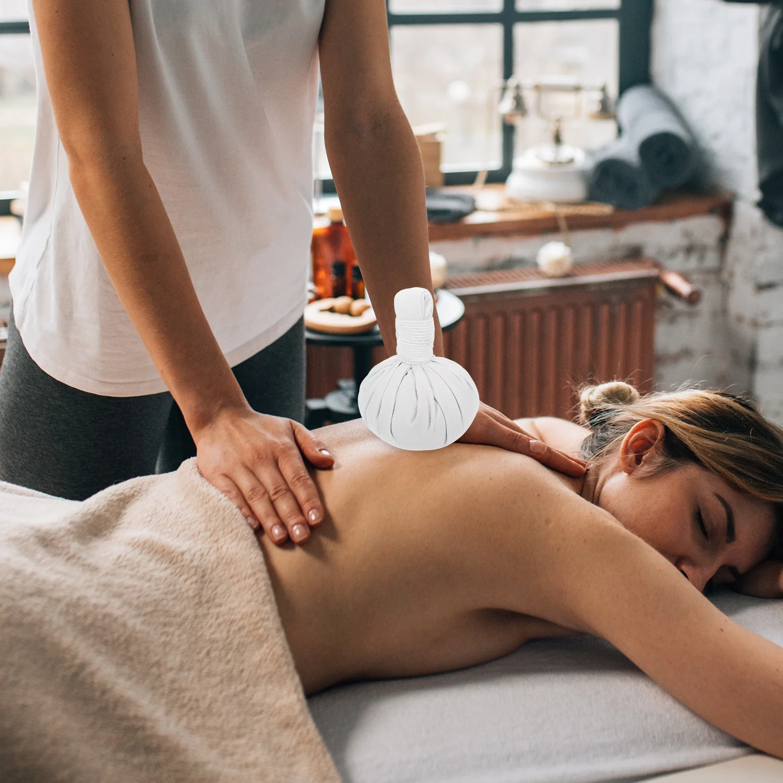 Moxa Ball Cotton Wormwood Hot Compress Bag Heat Warming Pouch Massage Therapy Relaxation Spa Portable Massage Balls
Moxa Ball Cotton Wormwood Hot Compress Bag Heat Warming Pouch Massage Therapy Relaxation Spa Portable Massage Balls