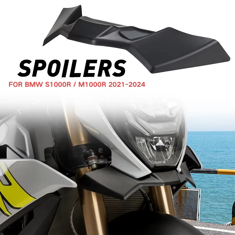 Motorcycle Accessories For BMW S1000R 2021-2024 Wing Downforce Front Spoiler Naked Aerodynamic Winglet M1000R M1000 R 2023-2024
Motorcycle Accessories For BMW S1000R 2021-2024 Wing Downforce Front Spoiler Naked Aerodynamic Winglet M1000R M1000 R 2023-2024