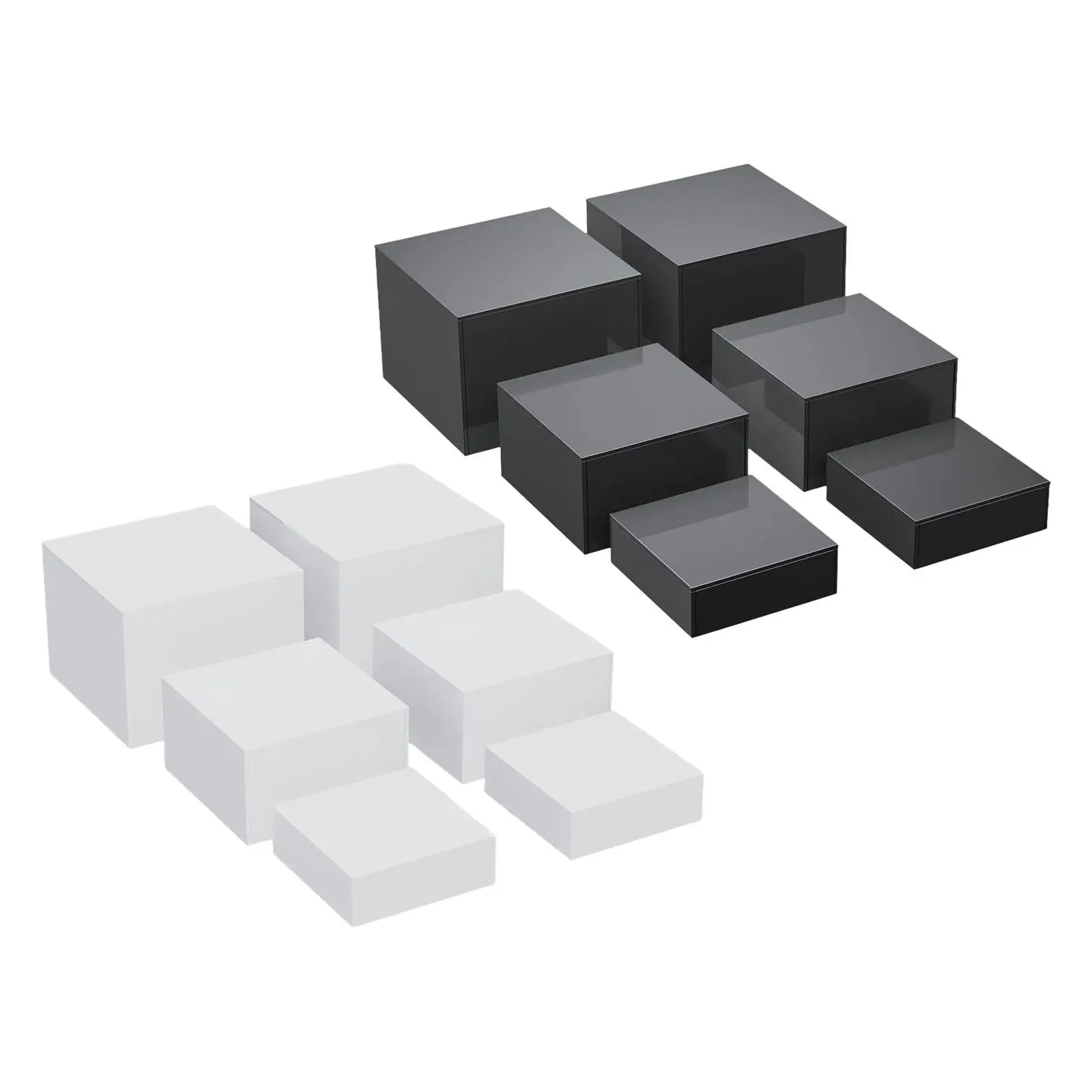 6Pcs Acrylic Risers Display Stands with Hollow bottoms Buffer Risers Food Risers for Dessert Catering Jewelry Cosmetics Plants
6Pcs Acrylic Risers Display Stands with Hollow bottoms Buffer Risers Food Risers for Dessert Catering Jewelry Cosmetics Plants