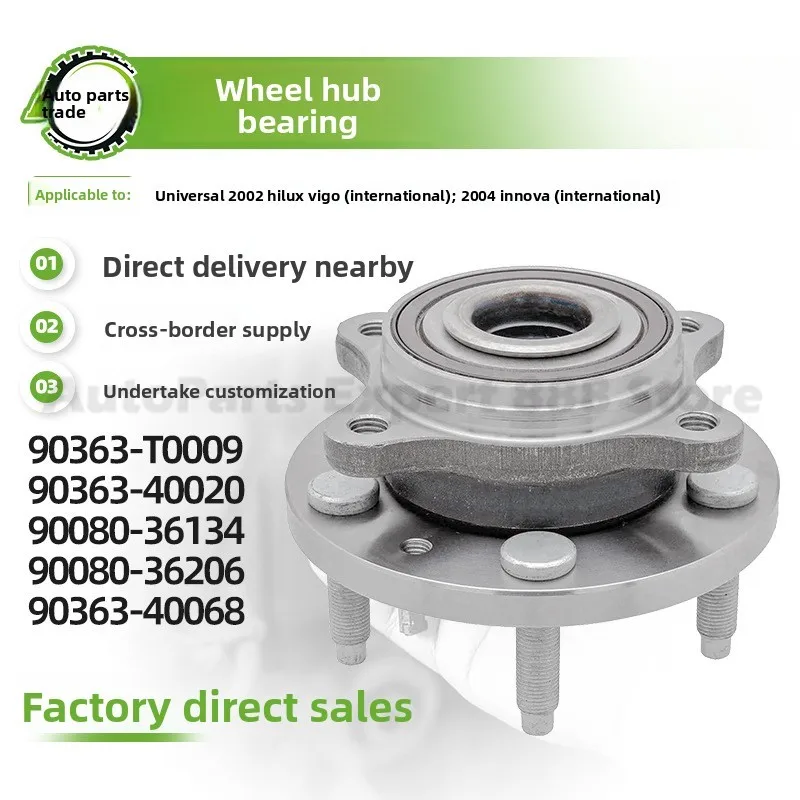 For HILUX VIGO 02 For 2023 Premium Quality High Performance Wheel Hub Unit Bearing 90363 T0009
For HILUX VIGO 02 For 2023 Premium Quality High Performance Wheel Hub Unit Bearing 90363 T0009