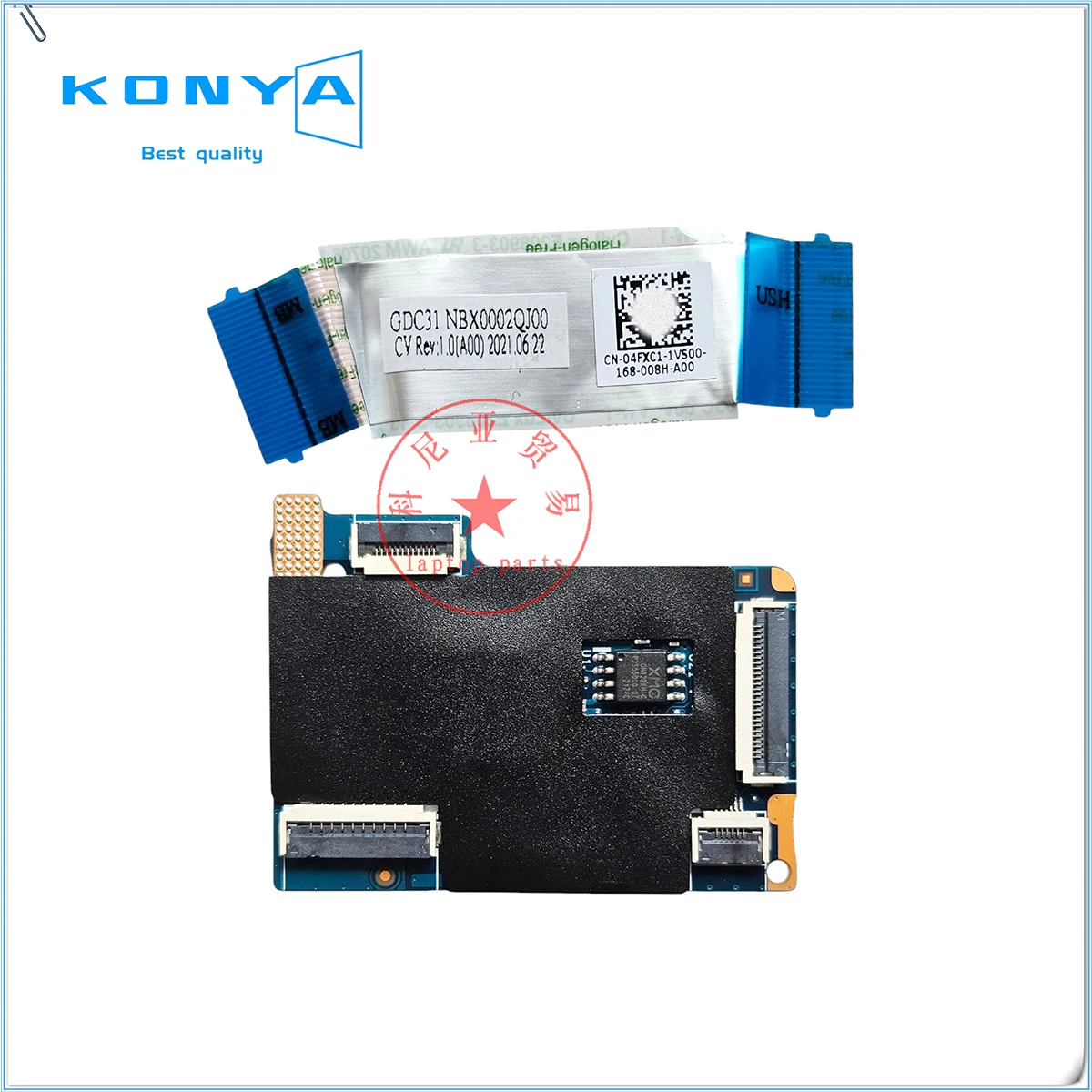 New Original For Dell Latitude 5420 5421 7320 7420 Series Laptop Junction Circuit Board for Palmrest Assembly V74MM LS-K378P
New Original For Dell Latitude 5420 5421 7320 7420 Series Laptop Junction Circuit Board for Palmrest Assembly V74MM LS-K378P