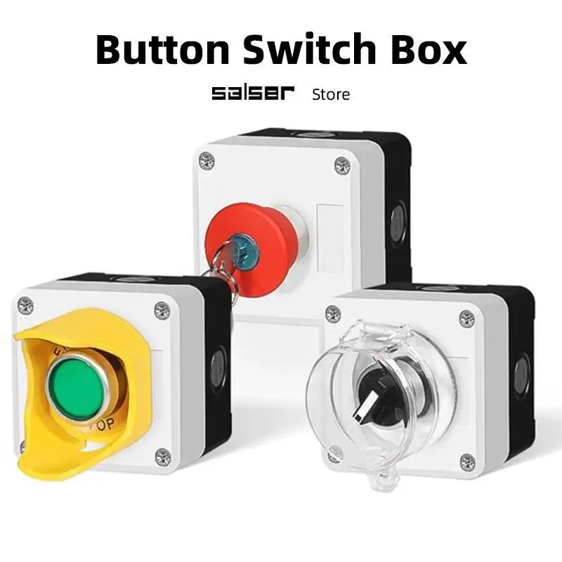 Knob Push Button Switch Emergency Stop Self-Reset Anti-Misoperation Protective Cover Control Waterproof Start Stop Elevator DIY
Knob Push Button Switch Emergency Stop Self-Reset Anti-Misoperation Protective Cover Control Waterproof Start Stop Elevator DIY