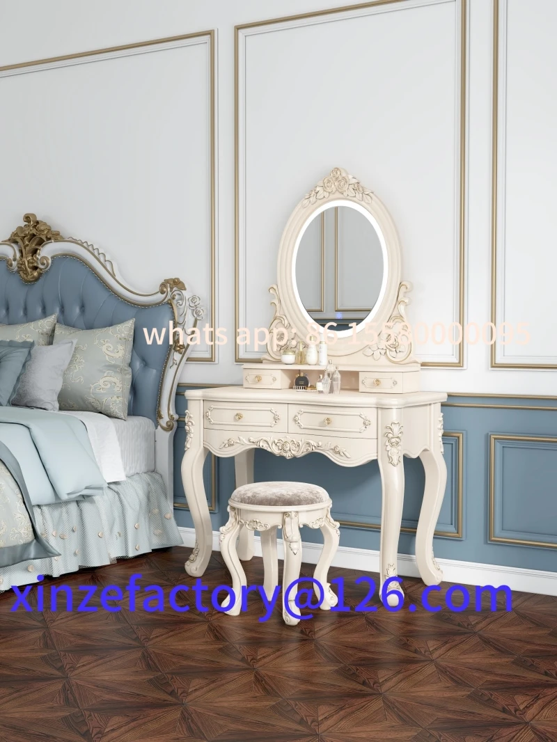 Customizable European Bedroom Small Unit Dressing Table Multifunctional 
Customizable European Bedroom Small Unit Dressing Table Multifunctional