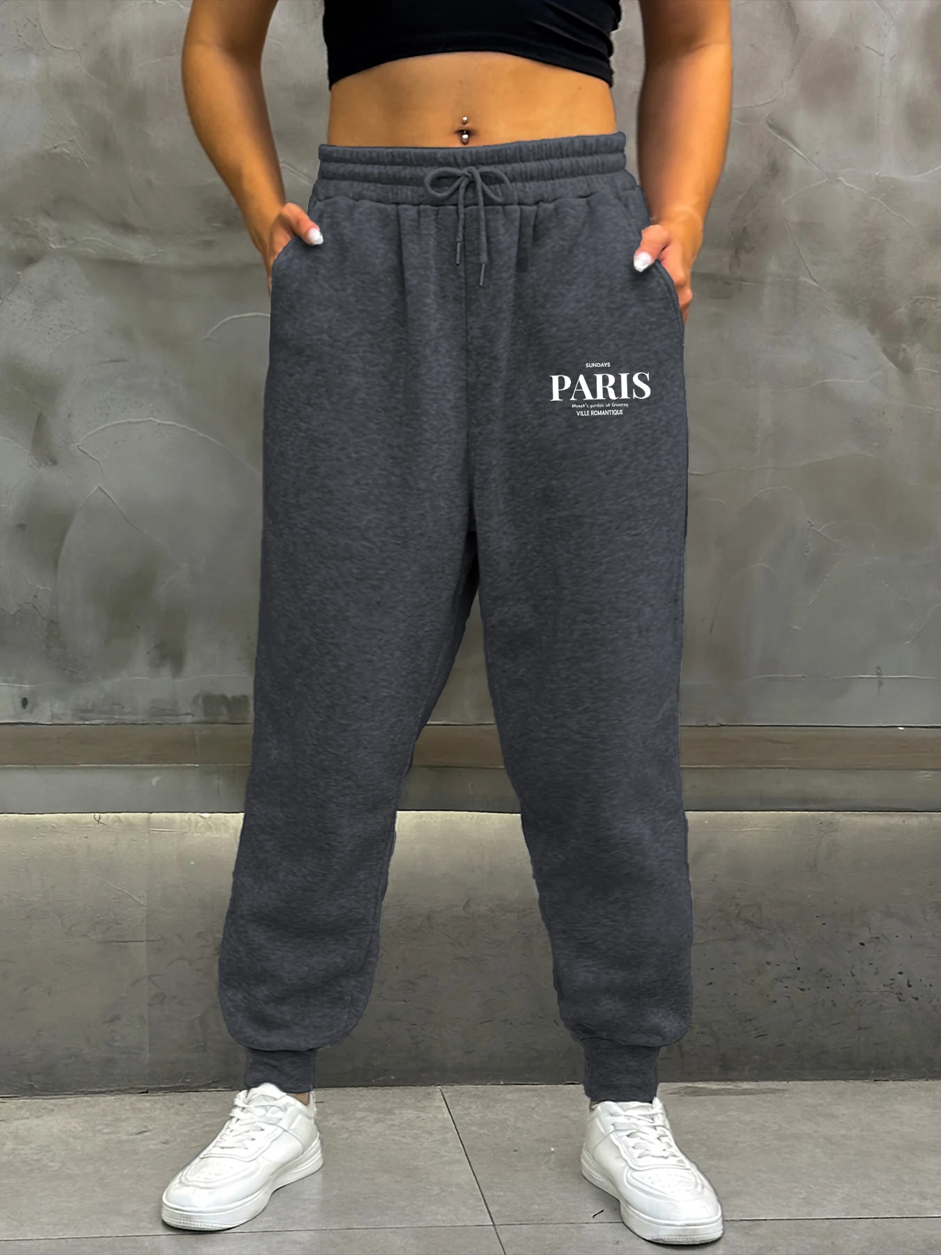 Sundays Paris Ville Romantiqe узор осенние женские брюки теплые спортивные штаны на шнурке универсальные спортивные штаны с карманами флисовые брюки
Sundays Paris Ville Romantiqe узор осенние женские брюки теплые спортивные штаны на шнурке универсальные спортивные штаны с карманами флисовые брюки