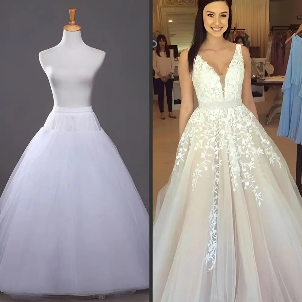 Fashion White Petticoat 4-Layers Cosplay Underskirt Crinoline Breathable No Hoop Crinoline Skirt Party Dress
Fashion White Petticoat 4-Layers Cosplay Underskirt Crinoline Breathable No Hoop Crinoline Skirt Party Dress