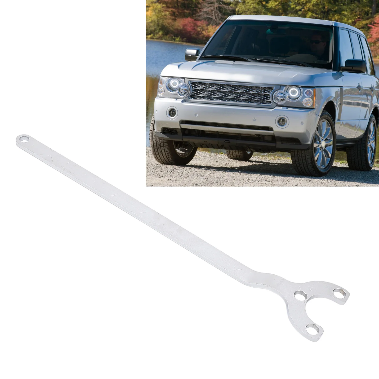 3-Hole Fan Support Coupler Clutch Remove Lug Wrench for Mercedes Land Rover, Auto Fan Clutch Tool
3-Hole Fan Support Coupler Clutch Remove Lug Wrench for Mercedes Land Rover, Auto Fan Clutch Tool