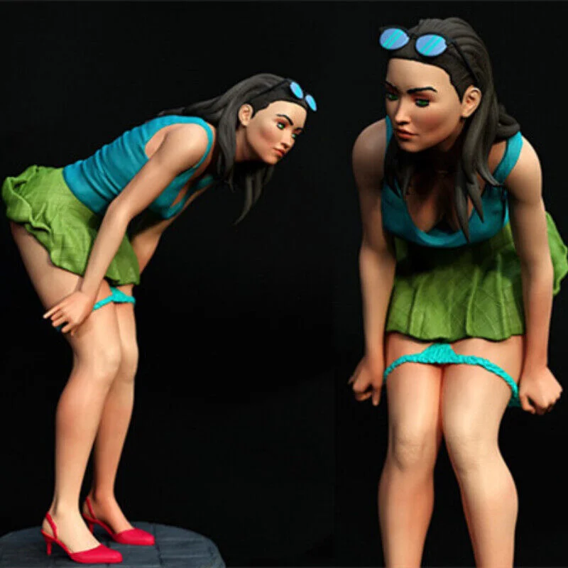 1/24 Scale Resin Figure Bend over girl Nsfw Assemble Model Kit Unassembled and Unpainted 3D printing DIY toy
1/24 Scale Resin Figure Bend over girl Nsfw Assemble Model Kit Unassembled and Unpainted 3D printing DIY toy