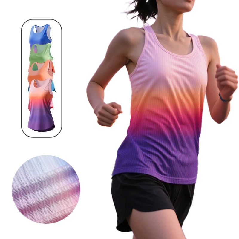 (S-3XL)Women Seamless Running Vest Quick Dry Racing Tank Tops for Marathon Training Sleeveless Shirt for Sports Workout Singlet
(S-3XL)Women Seamless Running Vest Quick Dry Racing Tank Tops for Marathon Training Sleeveless Shirt for Sports Workout Singlet