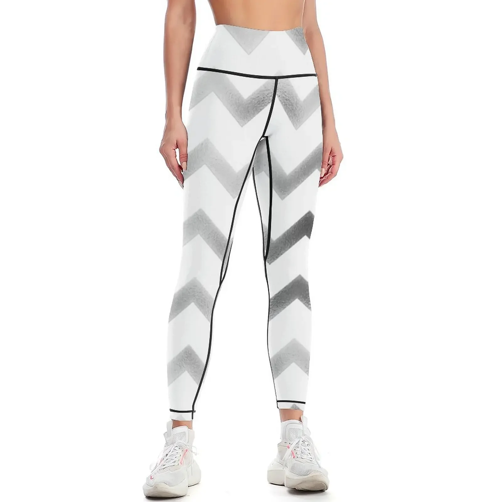 Silver and White Chevron Zig Zag Pattern Leggings legings for fitness gym top sport pants for fitness Womens Leggings
Silver and White Chevron Zig Zag Pattern Leggings legings for fitness gym top sport pants for fitness Womens Leggings