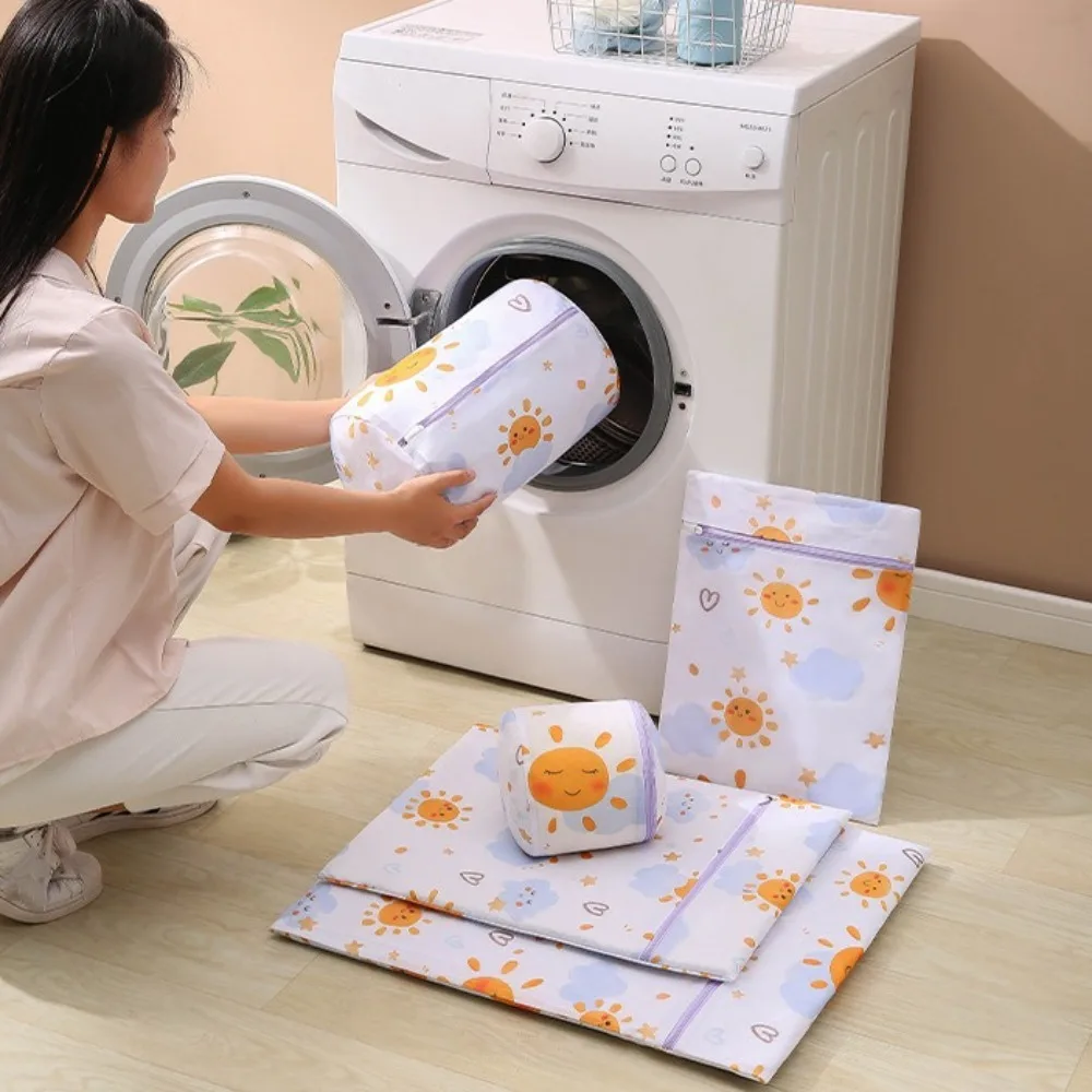 Portable Washing Machine Laundry Bags Printing Mesh Wash Bag Clothing Organizer Foldable Laundry Wash Bag Home
Portable Washing Machine Laundry Bags Printing Mesh Wash Bag Clothing Organizer Foldable Laundry Wash Bag Home